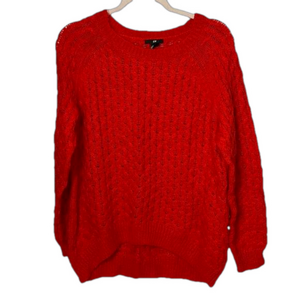 H&M Red Knit Sweater